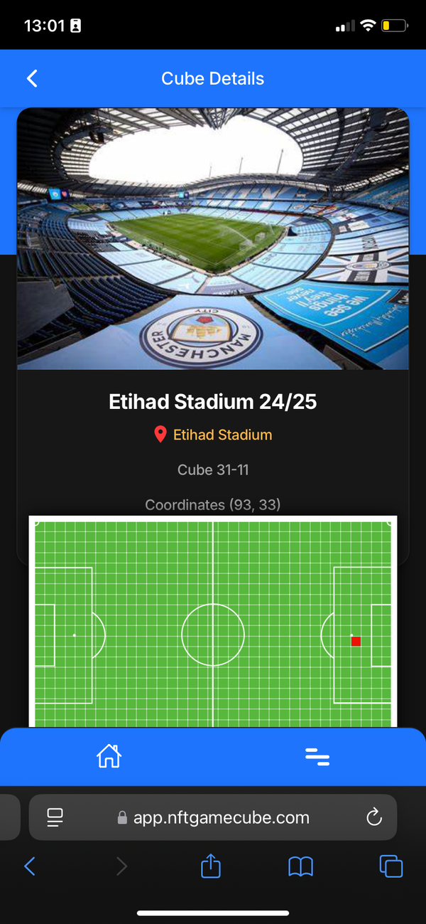 Fan Game Cube mobile app interface showing transform fan engagement & revenue